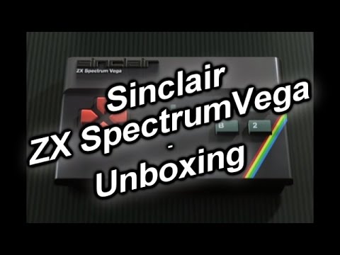 Sinclair ZX Spectrum Vega - Unboxing