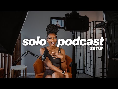 Solo Podcast Setup | At-Home Filming Studio
