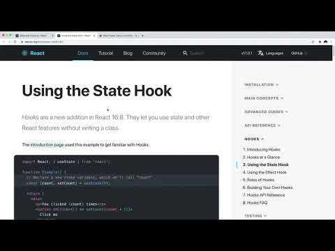 React State Comparison Class Vs Function