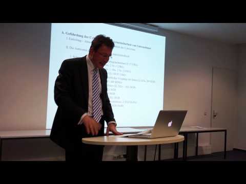 PD Dr. Gerson Trüg: "Computerstrafrecht"