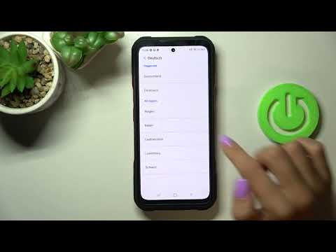 How to Change Language on DOOGEE V20 - Change Device Language