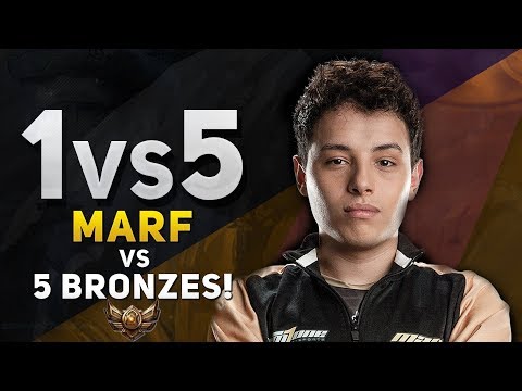 1vs5 - MARF vs 5 BRONZES!