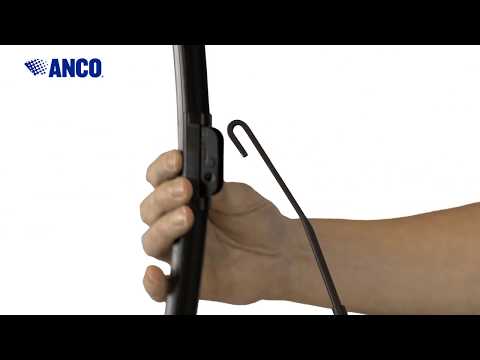 How to Install ANCO Contour Wiper Blades (UB 9X3 J-Hook Connection)