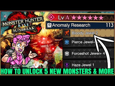 How to Unlock ALL New A6 Monsters & INSANE Secret Decorations FAST - Monster Hunter Rise Sunbreak!