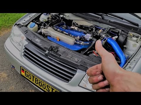 K&N Cold Air Intake Install! Mk4 1.8t Jetta Stage 2