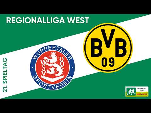 Intense duel in Wuppertal I Wuppertaler SV - Borussia Dortmund II I Regionalliga West