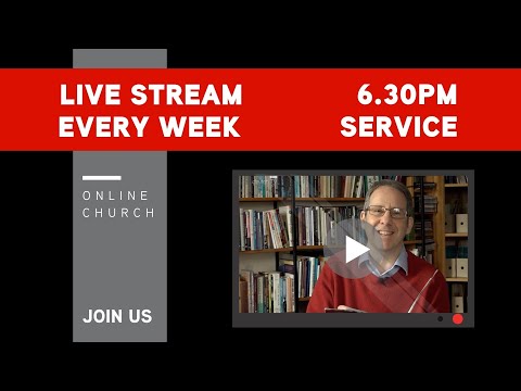 LIVE STREAM - Evening Service 6.30pm 13 March '22 with Jesmond Parish Church, Newcastle UK