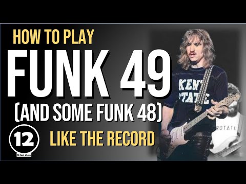 Funk 49 - James Gang / Joe Walsh | Guitar Lesson