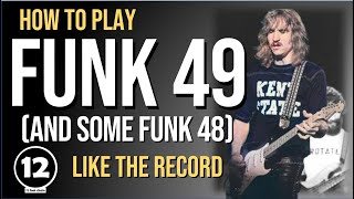 Funk 49 - James Gang / Joe Walsh | Guitar Lesson