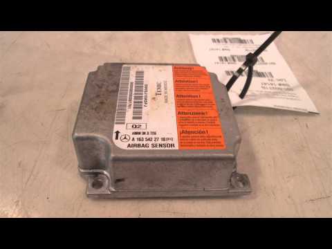 2003 Mercedes ML320 1635422718 AIR BAG MOD 163TYPE - mbiparts.com Used OEM Mercedes Parts - D... OEM