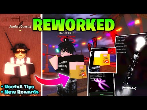 *NEW* Angler Quest Rewards is INSANE in Fisch  - USEFULL TIPS