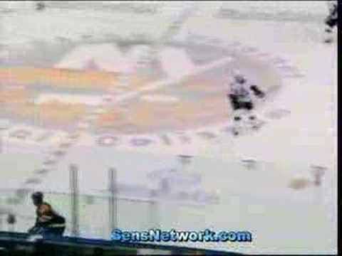 Meszaros' goal vs Islanders - Jan 29/08