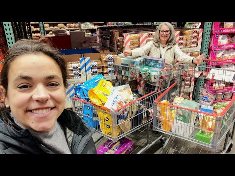 Shopping at Costco and More for a Thanksgiving Feast to feed 30 People!