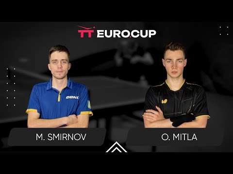 00:30 Mykyta Smirnov - Oleksii Mitla 24.01.2025  TT Euro.Cup Ukraine Master. TABLE 3