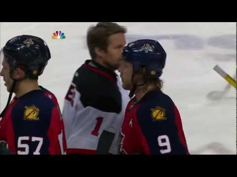 Adam Henrique 2nd OT goal, handshakes. NJ Devils vs Florida Panthers 4/26/12 NHL Hockey