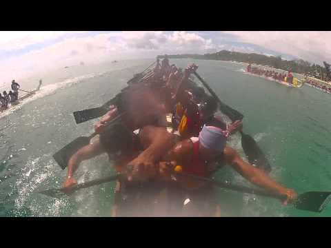 Mixed crew full boat 250m semi finals