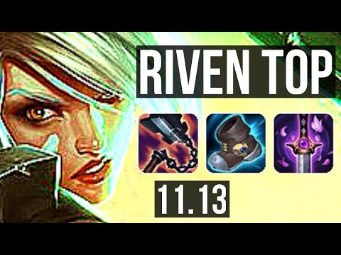 RIVEN vs SINGED (TOP) | 2.7M mastery, 7 solo kills, 16/2/3, 900+ games | EUW Grandmaster | v11.13