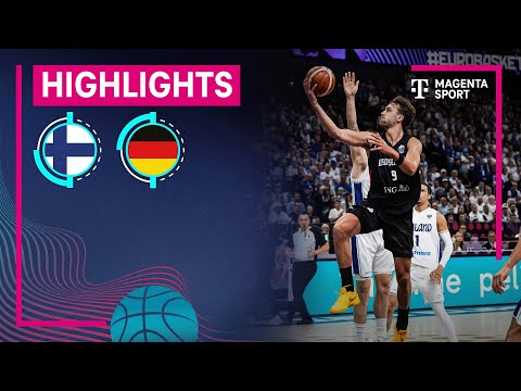 5 Siege aus 5 Spielen! Finnland - Deutschland, Highlights | FIBA EuroBasket 2025 | MAGENTA SPORT