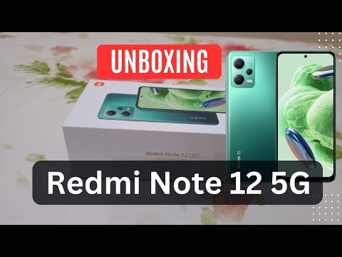 Unboxing the new Redmi Note 12 5G! 😍📱#RedmiNote12 #Unboxing #Tech