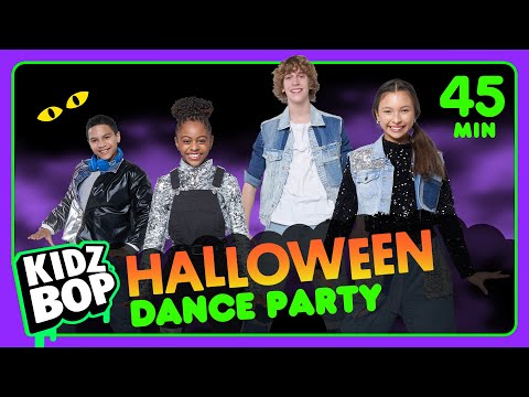 KIDZ BOP Halloween Party! [45 Minutes] Featuring: Monster Mash, Goosebumps, & Spooky Scary Skeletons