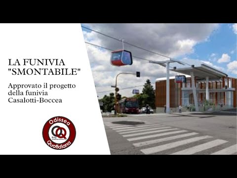 Funivia Battistini Casalotti Il Rendering E Le Informazioni Dettagliate Sul Progetto