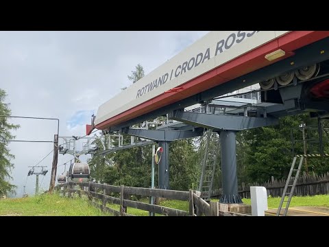 Risalita integrale cabinovia Agamatic “Bad Moos-Rotwandwiesen”, Moso (BZ)