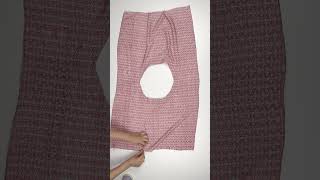 Easy wrap top shirt making.#top #shirt #fashion #fashionstyle #diy #sewing #wrap #viral  #sleeveless