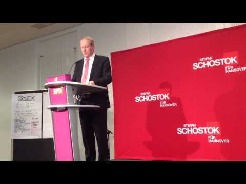 Die Rede von Stefan Schostok bei dem Zukunftskongress - Hannover 2030 - Teil 2.