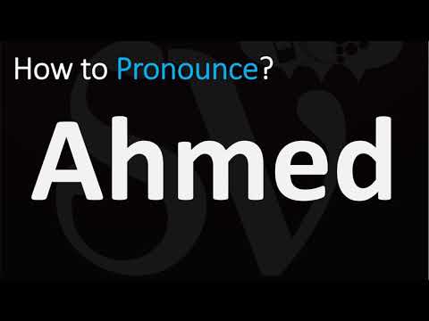 How to Pronounce Ahmed? (CORRECTLY)