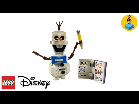 Lego Disney Frozen 41169 Olaf - build and show #lego #brickssymphony