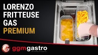 Friteuse à gaz – 8 litres – 6,6 kW