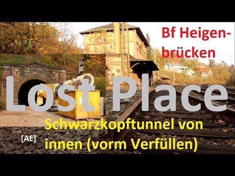 Schwarzkopf Tunnel and Heigenbrücken Station as a Lost Place shortly before filling - Alex E