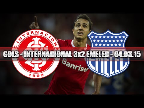GOLS - INTERNACIONAL 3x2 EMELEC - 04.03.15