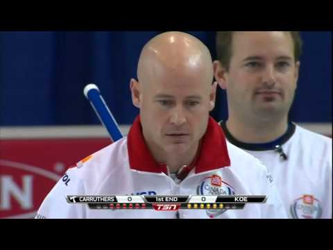 Koe vs. Carruthers - 2015 Home Hardware Canada Cup of Curling (Draw 7)