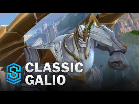 Classic Galio Wild Rift Skin Spotlight