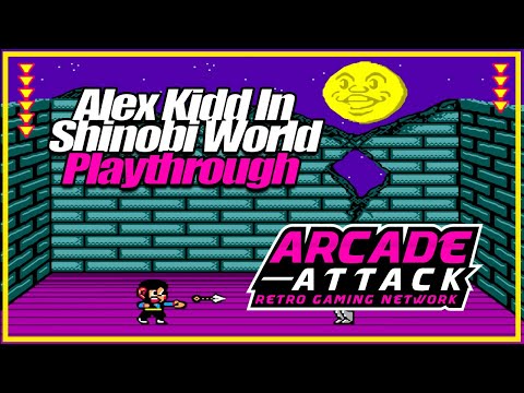 Alex Kidd In Shinobi World (Master System) Playthrough