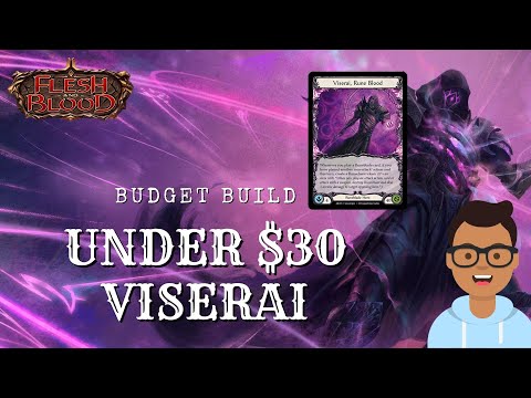 Flesh and Blood TCG | Budget Viserai Classic Constructed Deck Build (Under $30)