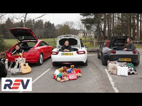 The REV Test: Small sports cars. Audi TT vs Fiat 124 Spider vsMazda MX-5.