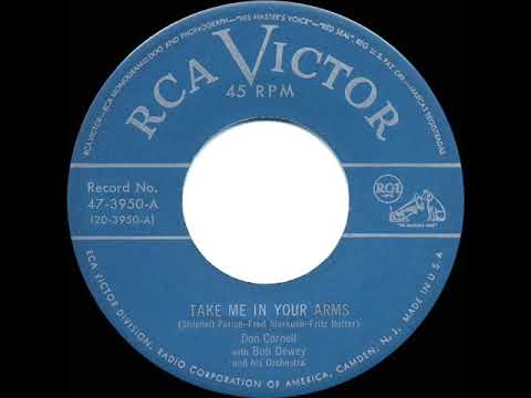 1950 Don Cornell - Take Me In Your Arms