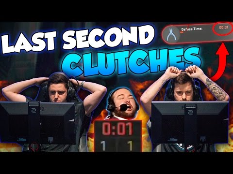 CS:GO - CRAZIEST LAST SECOND CLUTCHES OF ALL TIME! ft. kennyS, tarik, flusha & More!