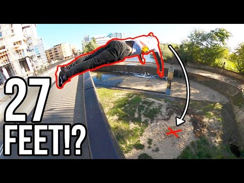 The BIGGEST front flip i've ever done!