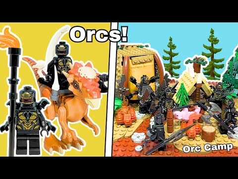 I Made a HUGE ORC Army in LEGO!!