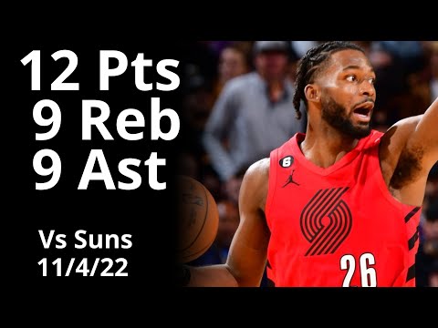 Justise Winslow 12 Pts 9 Ast 9 Reb vs Suns Highlights