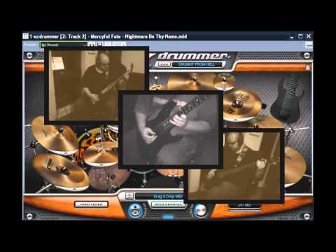 Mercyful Fate - Nightmare Be Thy Name cover (all instruments, no vocals) video thumbnail