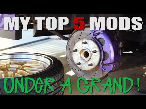 TOP 5 MODS ON MY GBODY THAT COST UNDER A GRAND! ( #shorts )