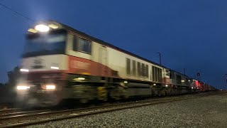 Down 7MA9 SCT freight with CSR007 CSR024 CSR008 SCT002 at Gheringhap headed to Adelaide 3/5/2025
