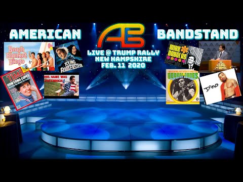 American Bandstand LIVE- DICK CLARK, FUNICELLO, M DOUGLAS, FELDMAN, JONES, BOMBECK, S RICH, DINO C.
