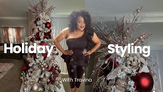 FABULOUS HOLIDAY STYLING / DECORATE WITH ME #christmas2024 #decoratewithme