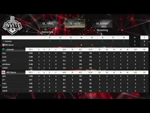 Immortals vs NRG eSports - Semi Final - Map 2 - IBP Invite Fall 2016 (CS:GO)
