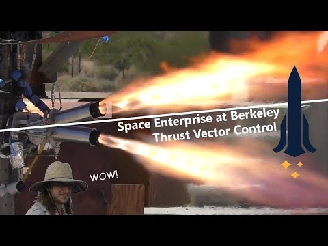 Students Build and Fire a TVC Liquid Rocket to win $15K (SEB)